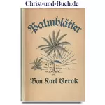 Palmblätter Goldschnitt mit Bildern von Ludwig Richter, Karl Gerok :