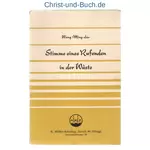 Stimme eines Rufenden in der Wüste, Wang Ming-dao