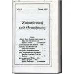 Ermunterung und Ermahnung - Jahresband, 1950