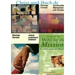 Jesus praktisch erleben + Konfrontiere Menschen mit Christus + Ich bin dabei + Mobil für die Mission 4 Bücher, George Verwer