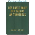 Wuppertaler Studienbibel 1. Timotheus, Hans Bürki