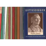 Gotteszeugen Fliedner Heermann Oberlin Francke Löhe Tersteegen Dürer Schmidt Fry Tolstoi Kagawa Claudius 12 Hefte