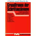 Grundfragen der Schriftauslegung, Heinzpeter Hempelmann