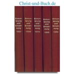 Ermunterung und Ermahnung - 5 Jahresbände, 1992 - 1996