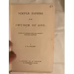 CE Stuart: Simple Papers on the Church of God - 1879