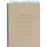 Betrachtung über die Offenbarung und das Buch Daniel, H G Moss :