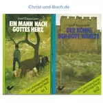 Ein Mann nach Gottes Herz + Der König den Gott wählte David 1+2, Josef Kausemann Buchpacket