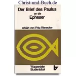 Wuppertaler Studienbibel Epheser, Fritz Rienecker