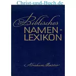 Biblisches Namen-Lexikon, Abraham Meister Namenlexikon