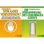 Von Gott verstoßen? Chrstian Briem + Die Versammlung des lebendigen Gottes, Rudolf Brockhaus, 2 Bücher