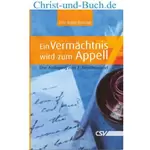 Ein Vermächtnis wird zum Appell, Ernst-August Bremicker