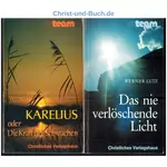 Karelius - Die Kraft der Schwachen + Das nie verlöschende Licht, Werner Lutz Buchpaket #