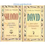 David - Sein Leben in klangvollen Versen + Salomo - sein Leben in klangvollen Versen, Lothar von Seltmann Buchpaket