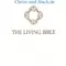 The Living Bible - Red Letter Concordance Silver Cut